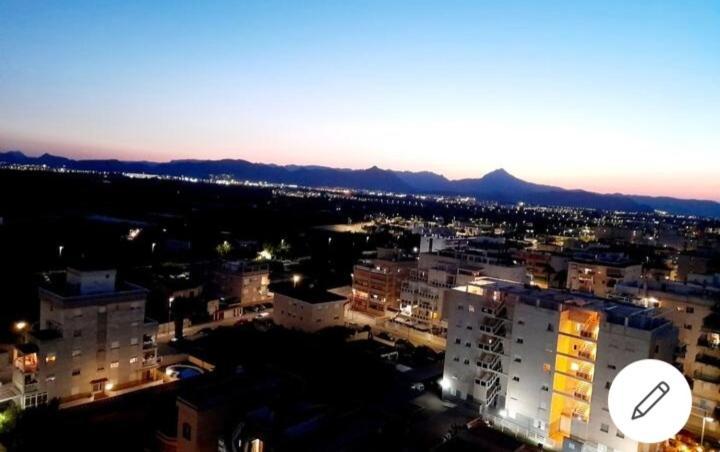 Apartamento Vistas Al Mar, 11 Planta, 50M Playa!! Miramar Exterior foto